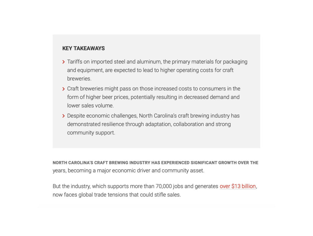 Screenshot of the Post Summary block