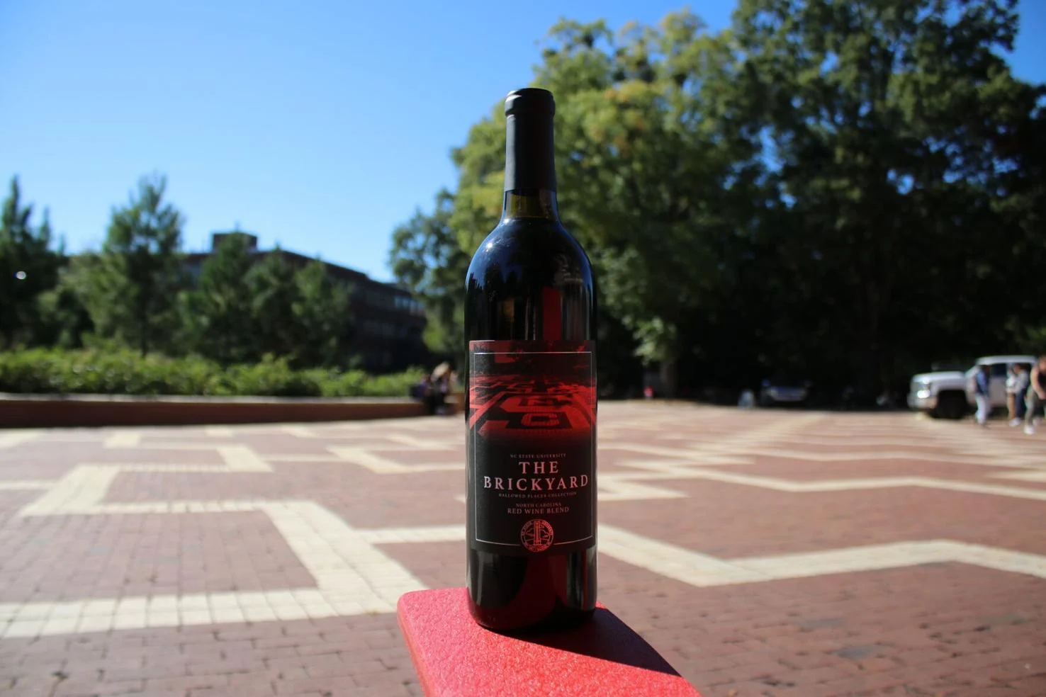 Brickyard wine bottle