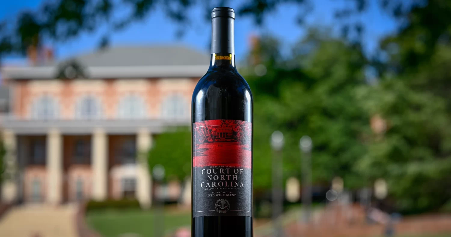 Court of North Carolina wine on campus